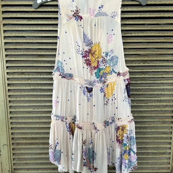 Free People Floral Sleeveless Dress - Picture 2 of 4